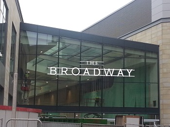 The Bradford Broadway shopping centre