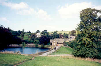 The lower reservoir at Chellow Dene, Bradford, West Yorkshire