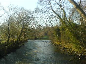 The River Aire Valley near Bingley