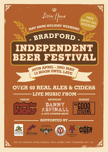 Bradford Independent Beer Festival poster