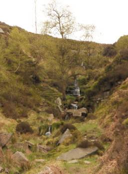 The Bronte Waterfall, near Haworth