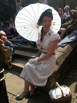 Woman with parasol