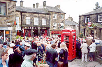 1940s Haworth street scene