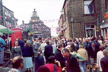 1940s Haworth street scene