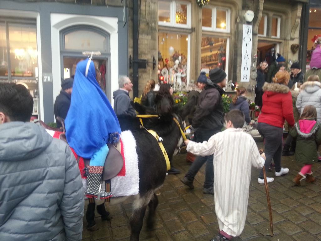 Nativity procession in Haworth