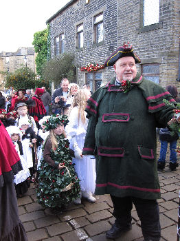 Scroggling the Holly in Haworth