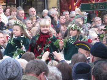 Scroggling the Holly in Haworth