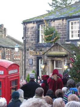 Scroggling the Holly in Haworth