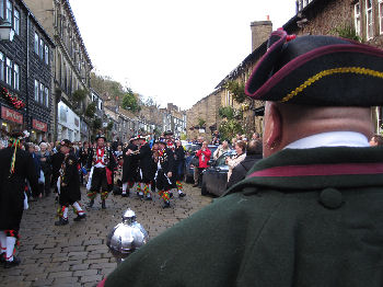 Scroggling the Holly in Haworth