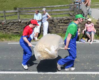 Oxenhope Straw Race