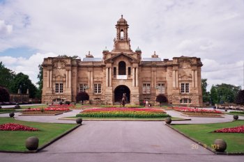 Cartwright Hall in Lister Park, Bradford, West Yorkshire
