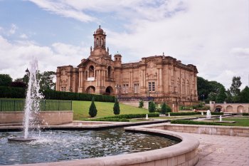 Cartwright Hall in Lister Park, Bradford, West Yorkshire