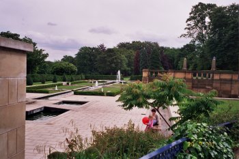 Mughal Water Gardens, Lister Park, Manningham, Bradford, West Yorkshire