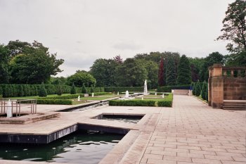 Mughal Water Gardens, Lister Park, Manningham, Bradford, West Yorkshire