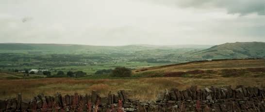 The Aire Valley near Keighley