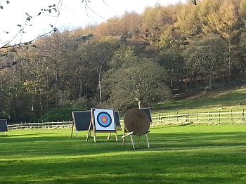 Archery at the St. Ives Estate, near Bingley, West Yorkshire