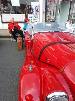 Motor vehicle at the Brighouse 1940s Weekend