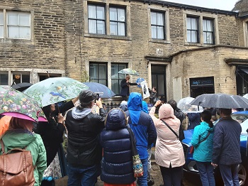 Bronte birthplace plaque unveiling