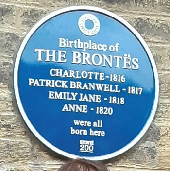 Bronte birthplace plaque unveiling