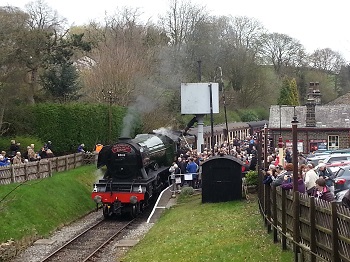 The Flying Scotsman at Oxenhope