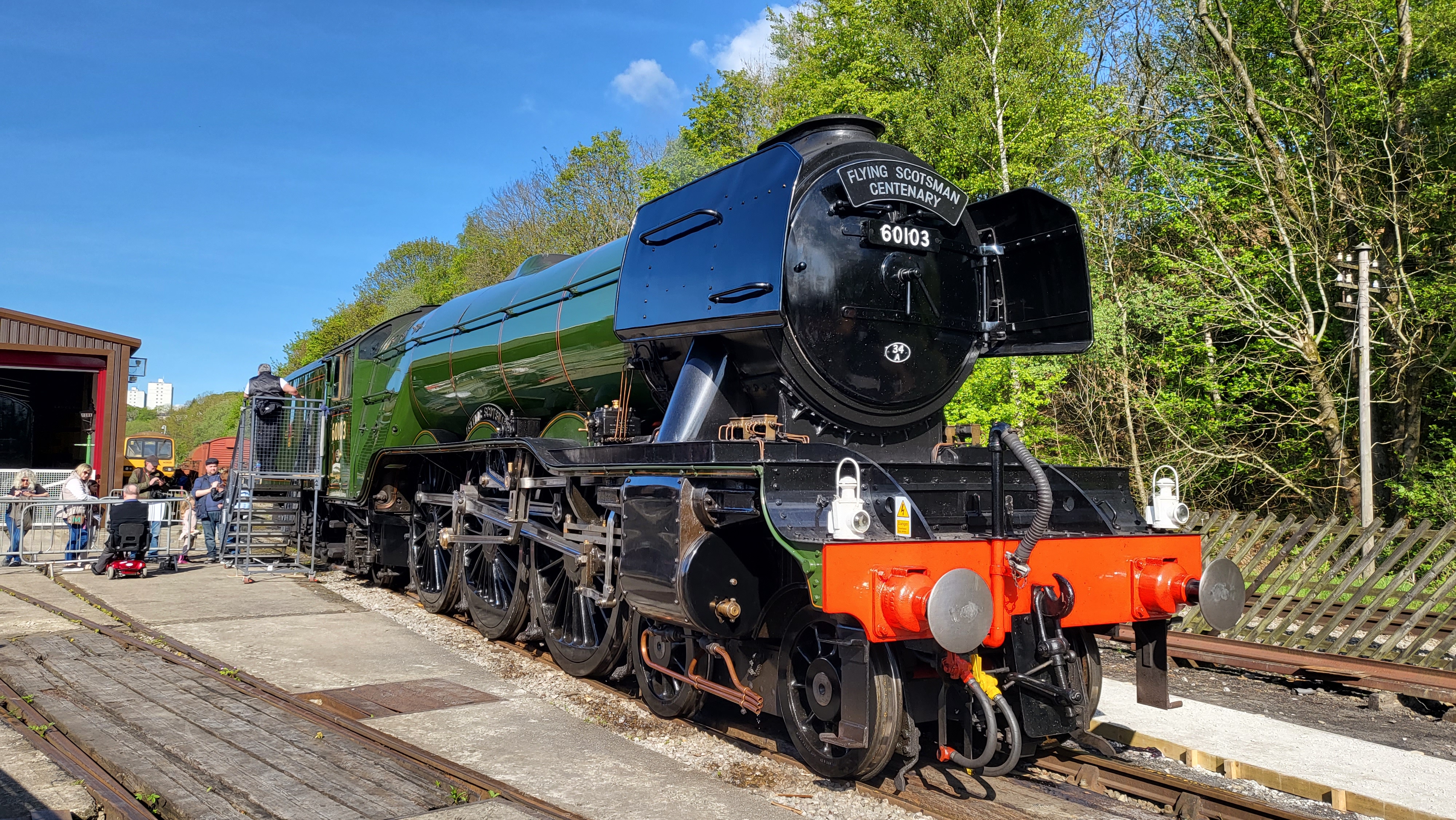 The Flying Scotsman at Ingrow