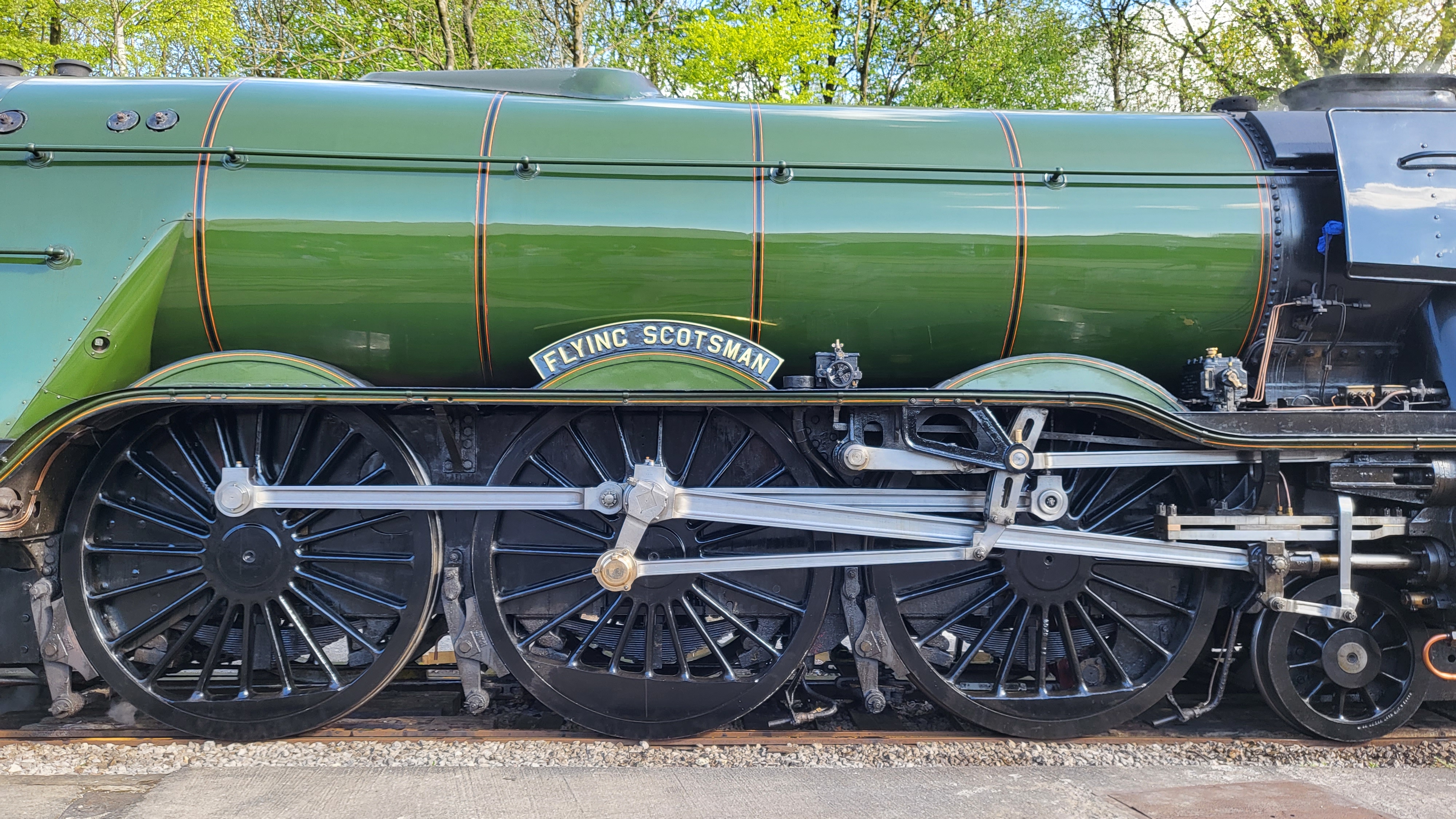 The Flying Scotsman at Ingrow