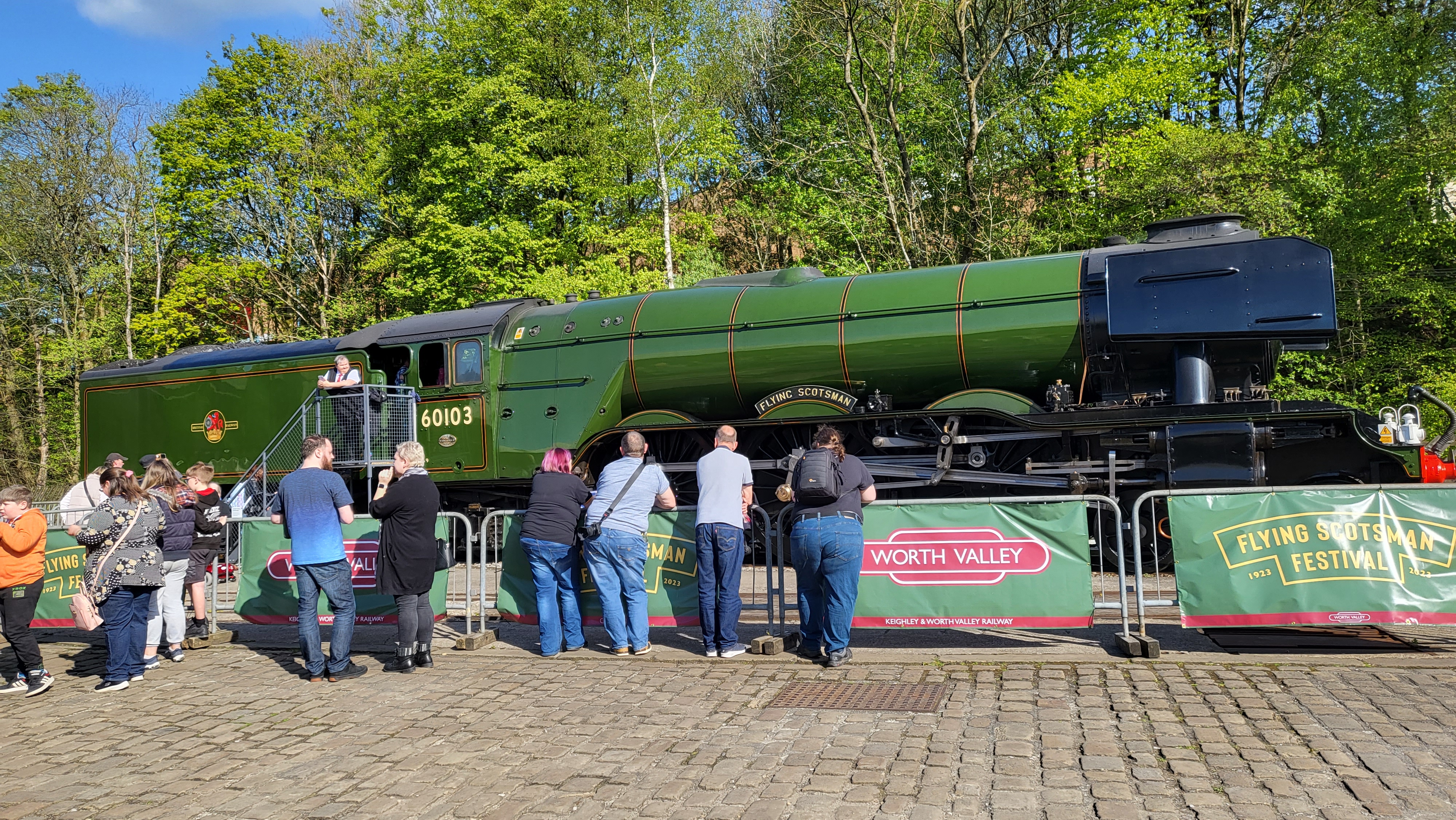 The Flying Scotsman at Ingrow