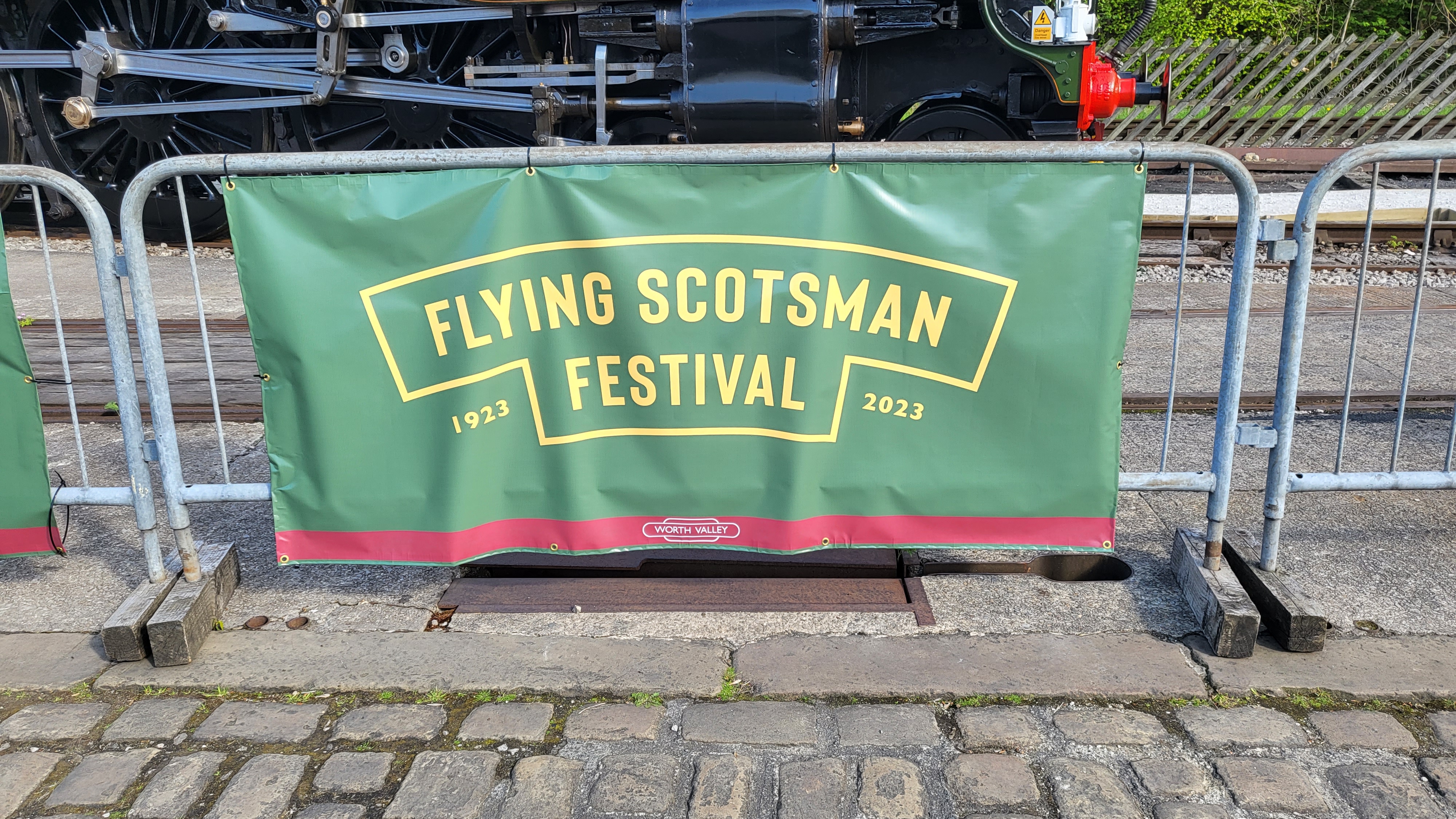 Flying Scotsman Festival banner