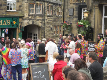 Hippies at the Haworth 1960s Weekend