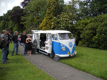 Camper van at the Haworth 1960s Weekend