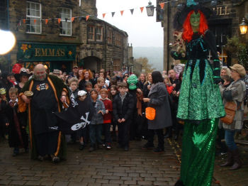 Halloween in Haworth