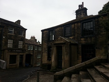 Reconstruction of Haworth's Black Bull as it would have looked in the 1840s