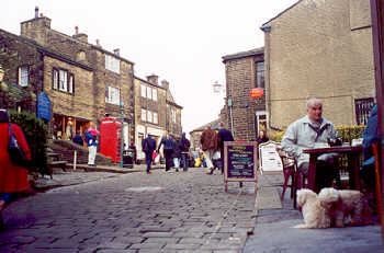 Haworth Main Street, Haworth, Bronte Country, West Yorkshire