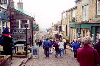 Haworth Main Street, Haworth, Bronte Country, West Yorkshire