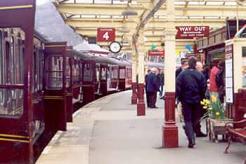 Keighley Station - on the Keighley and Worth Valley Railway