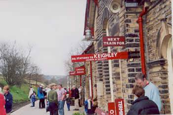 Haworth Station - on the Keighley and Worth Valley Railway