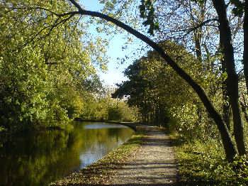 The Leeds Liverpool canal near Bingley