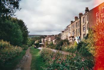 The Rochdale Canal at Luddenden Foot
