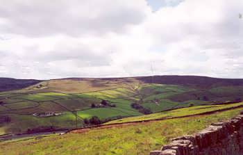 Moors near Haworth, Bronte Country