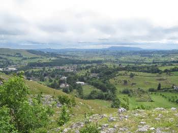 The Ribble Valley, looking towards Pendle Hill