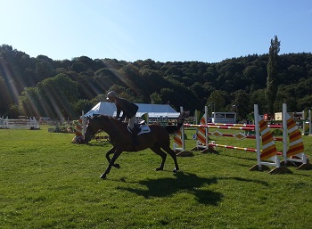 Riding at the Bingley Show