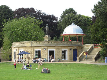 Half Moon Cafe, Robert's Park, Saltaire