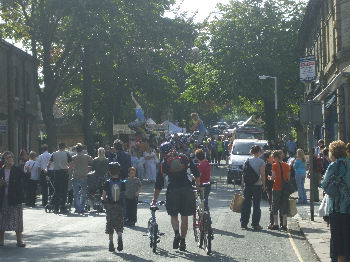 Photo of the Saltaire Festival