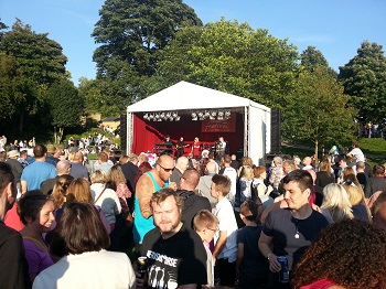 Photo of the Saltaire Festival