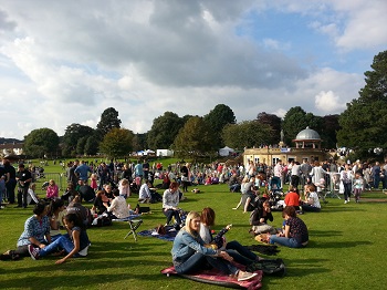 Photo of the Saltaire Festival