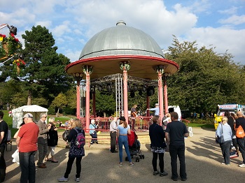 Photo of the Saltaire Festival