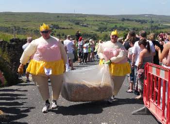 Oxenhope Straw Race