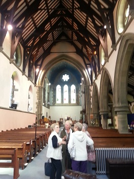 Interior of Thornton Church