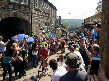 Tour de Yorkshire in Haorth